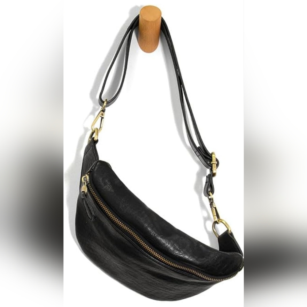 Joy Susan Vegan Leather Shiloh Sling/Belt Bag